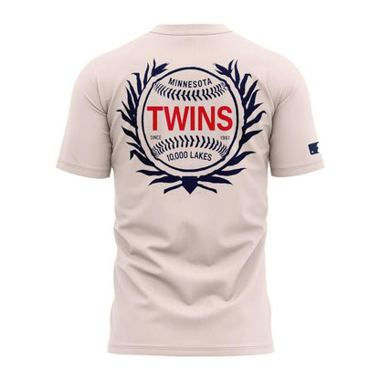 Unisex Cream Minnesota Twins 2026 Field of Dreams Game T-shirt