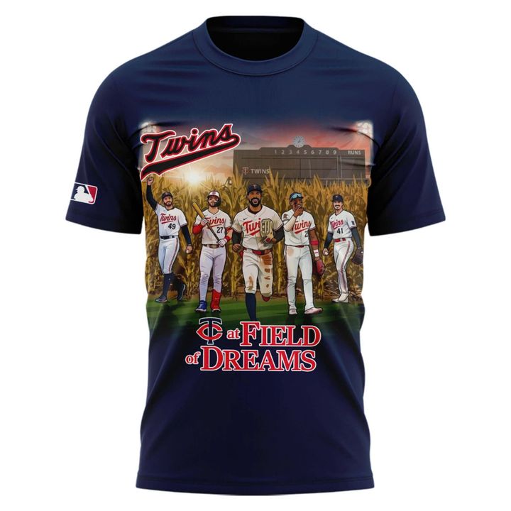 Unisex Navy Minnesota Twins 2026 Field of Dreams Game T-shirt
