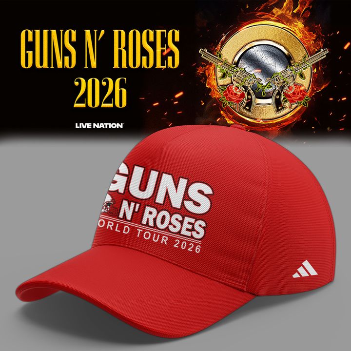 02.10. Limited Edition Guns N' Roses x NC State Football - World Tour 2026 T-Shirt