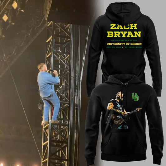 Special 2026 Zach Bryan x Oregon Ducks Hoodie