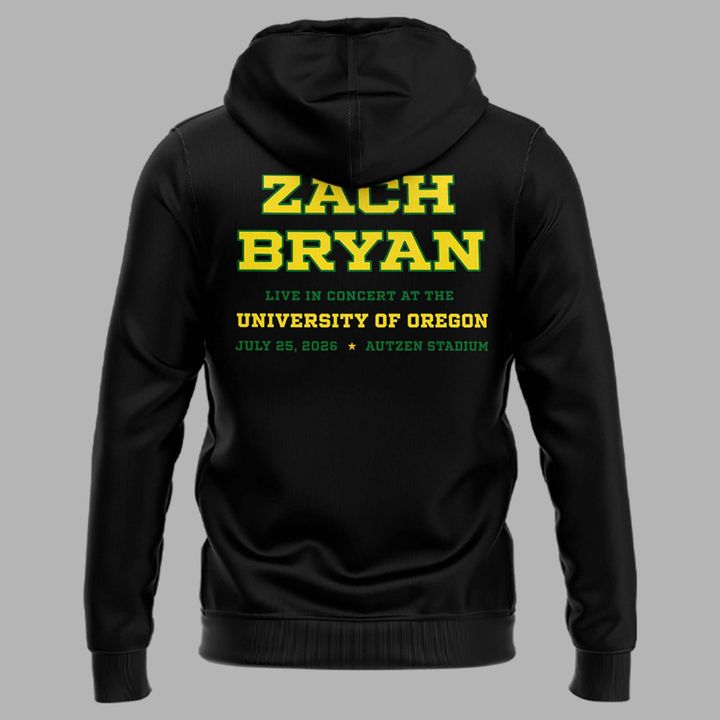 Special 2026 Zach Bryan x Oregon Ducks Hoodie
