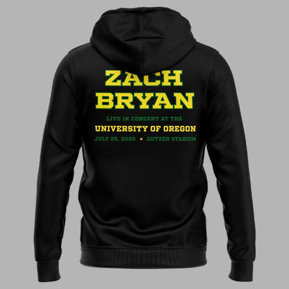 Special 2026 Zach Bryan x Oregon Ducks Hoodie