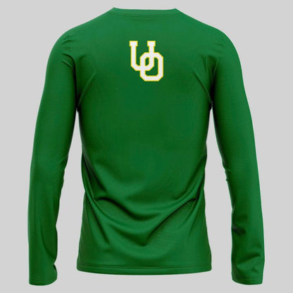 Special 2026 Zach Bryan x Oregon Ducks Long Sleeve Shirt - Green
