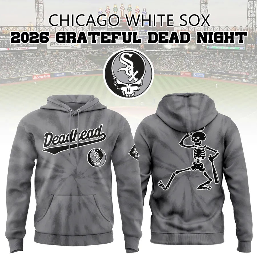 Chicago White Sox 2026 Grateful Dead Night Hoodie