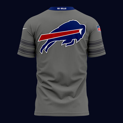 Gray Buffalo Bills Nickel City Game Tee