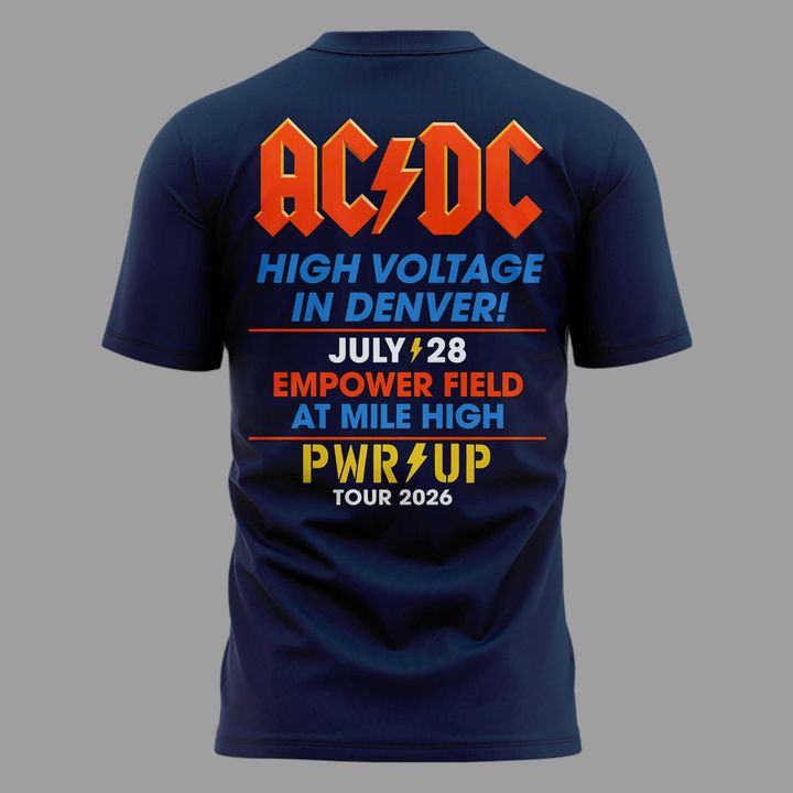 AC/DC x Denver -POWER UP TOUR 2026  T-shirt