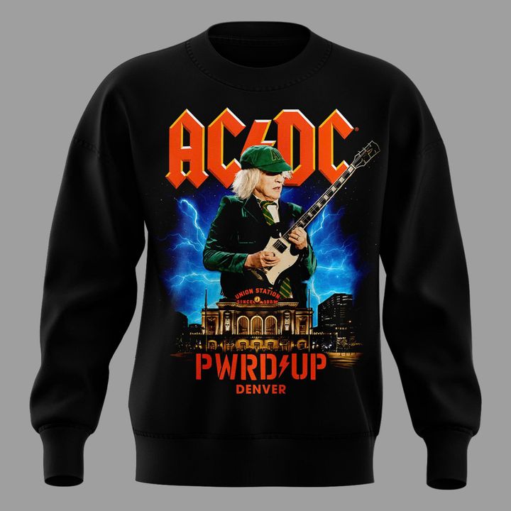 01.AC/DC x Denver -POWER UP TOUR 2026  SWEATSHIRT