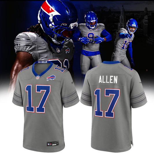 Buffalo Bills Nickel City Custom Football Jersey