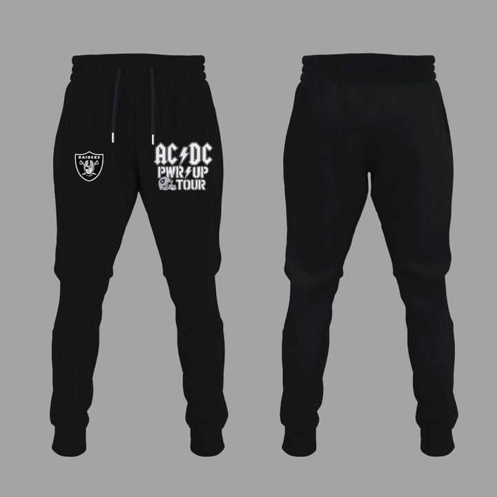 01.02. New Hoodie AC/DC x Las Vegas Raiders - Power Up Tour 2026 Hoodie
