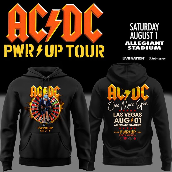 01. Perfect Hoodie AC/DC - Las Vegas, NV Event - Power Up Tour 2026 Hoodie