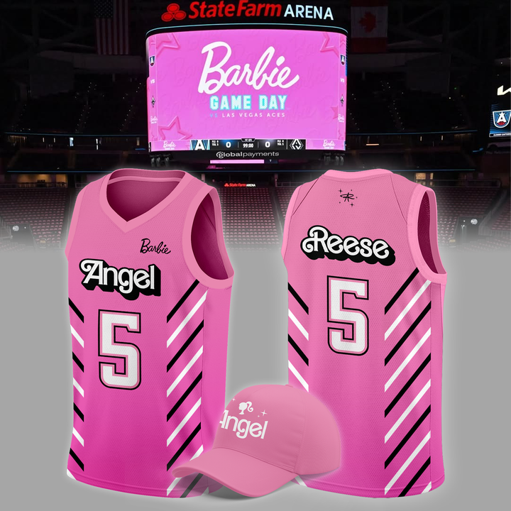 Atlanta Dream-Angel x Barbie night 2026  Basketball Jersey