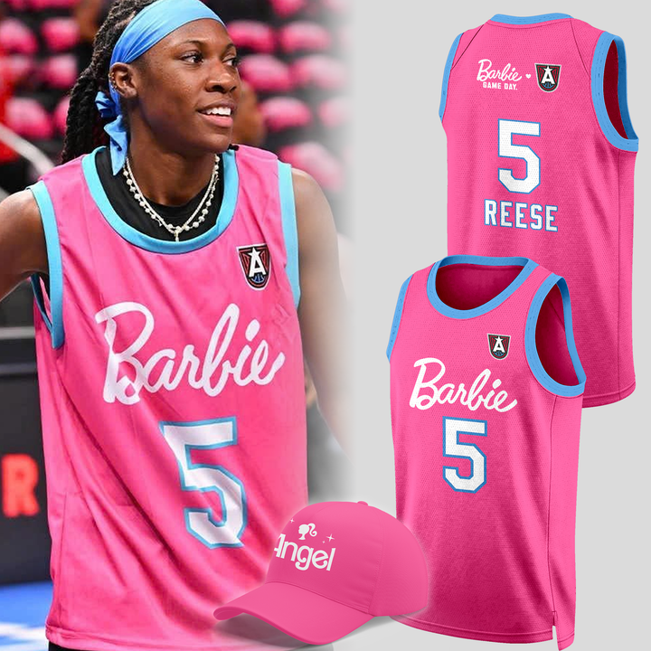 02.Atlanta Dream-Angel x Barbie night 2026  Basketball Jersey