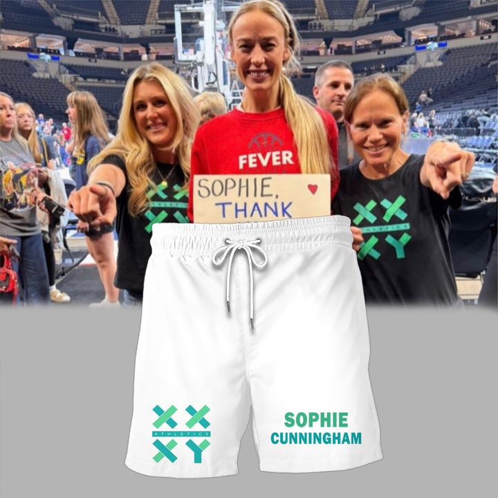 06. White Shirt Sophie Cunningham - Indiana Fever - Thank You Sophie For Speaking Up For Girls T-Shirt