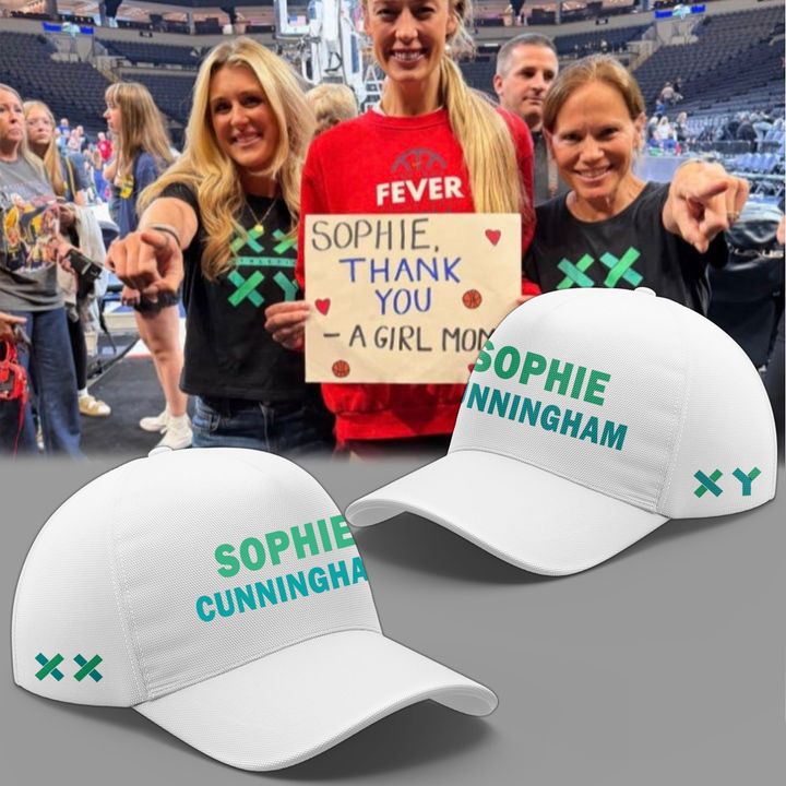 06. White Shirt Sophie Cunningham - Indiana Fever - Thank You Sophie For Speaking Up For Girls T-Shirt
