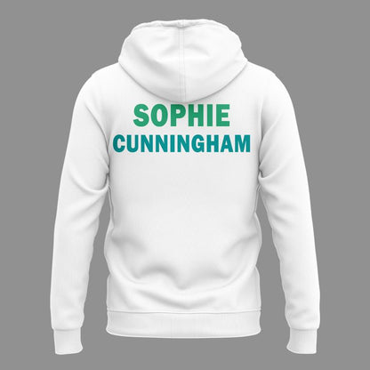 15. White Hoodie Sophie Cunningham - Indiana Fever - Thank You Sophie For Speaking Up For Girls Hoodie