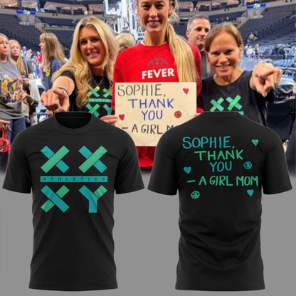 21. Limited Edition Sophie Cunningham - Indiana Fever - Thank You Sophie For Speaking Up For Girls T-Shirt
