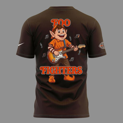 Foo Fighters TAKE COVER TOUR 2026 x Cleveland Browns Tshirt