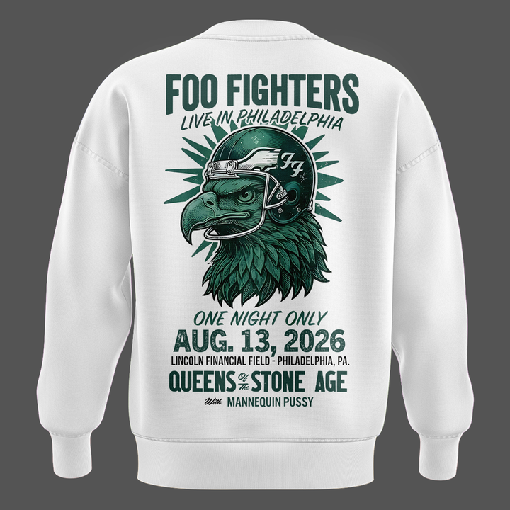 Exclusive Version Foo Fighters x Philadelphia Eagles Sweat