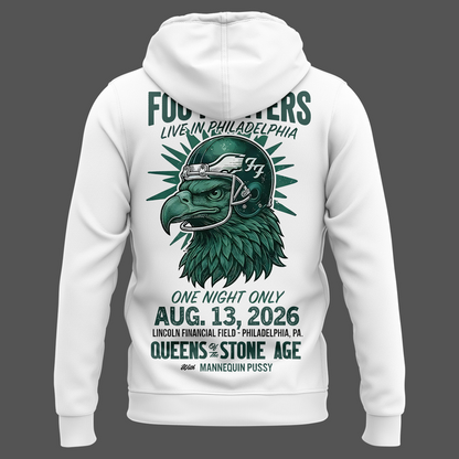 Exclusive Version Foo Fighters x Philadelphia Eagles Hoodie
