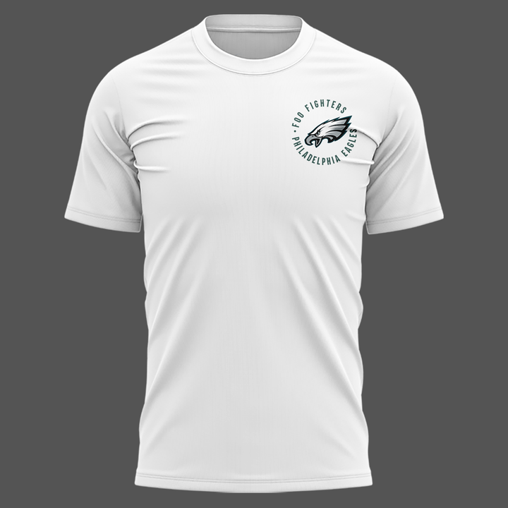 Exclusive Version Foo Fighters x Philadelphia Eagles T-Shirt