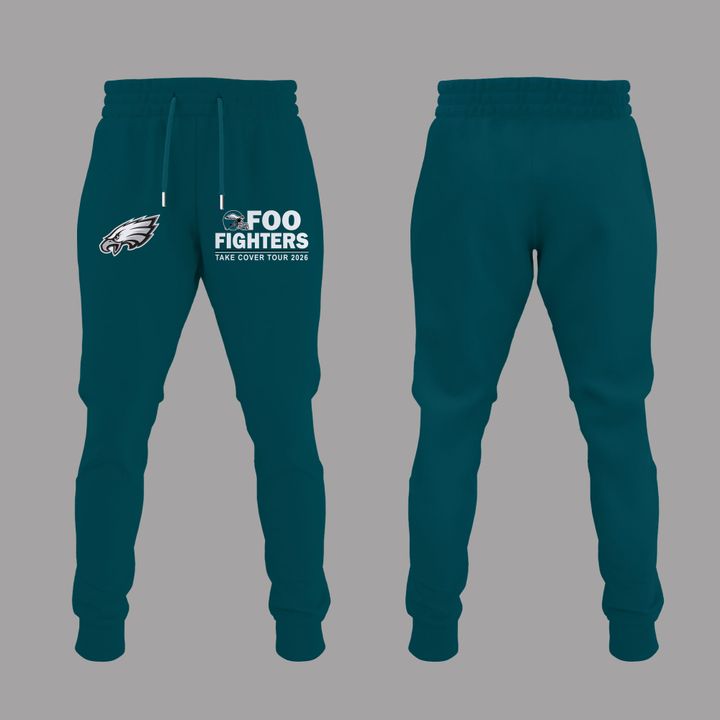 02.25. Limited Edition Foo Fighters x Philadelphia Eagles - Take Cover Tour 2026 Hoodie