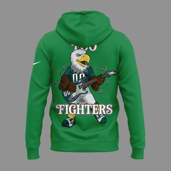 02.40. Special 2026 Foo Fighters x Philadelphia Eagles - Take Cover Tour 2026 Hoodie