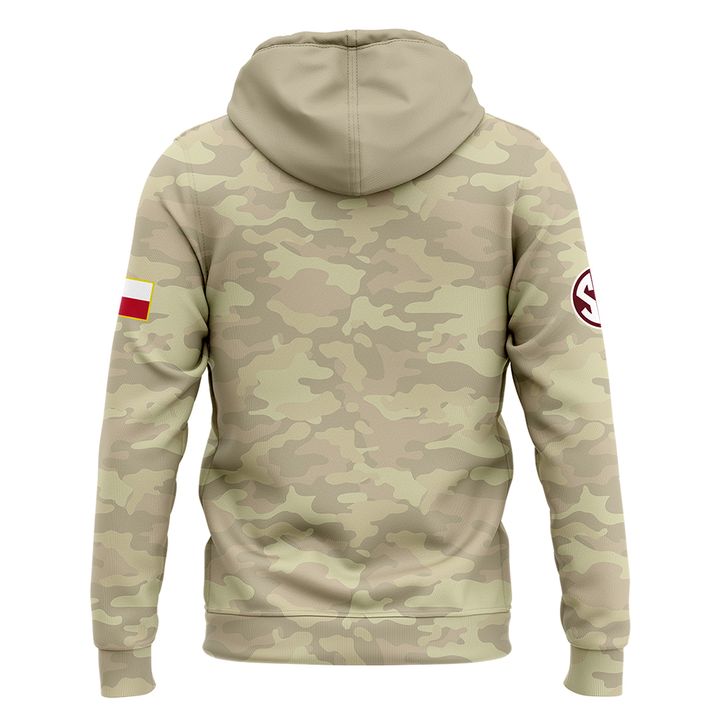 1. Texas A&amp;M Aggies Honor &amp; Support Camo Zip Hoodie