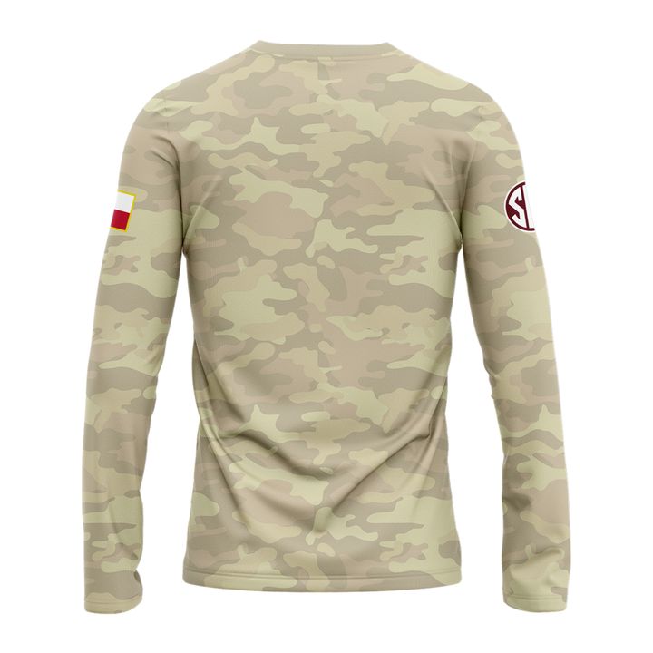 Texas A&amp;M Aggies Honor &amp; Support Camo Long Tee