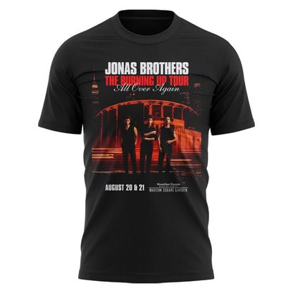 New York Burning Up Tour 2026 Limited T-shirt
