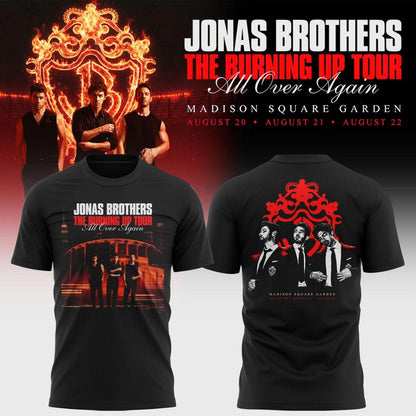 New York Burning Up Tour 2026 Limited T-shirt