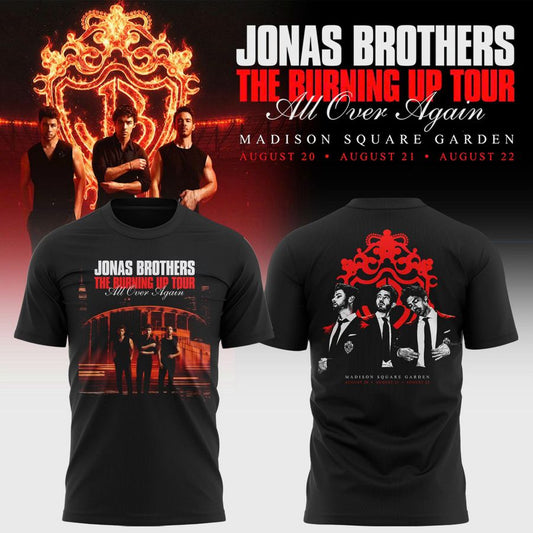 New York Burning Up Tour 2026 Limited T-shirt