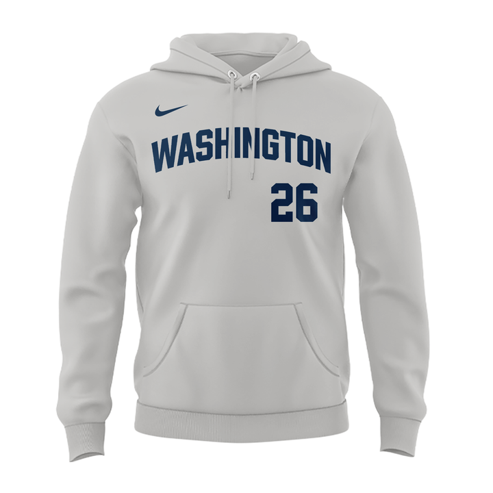 Limited Edition Washington Nationals x Jason Aldean And Luke Bryan Gray Hoodie