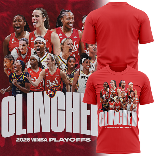 02.Indiana Fever PLAYOFFS 2026   T-shirt