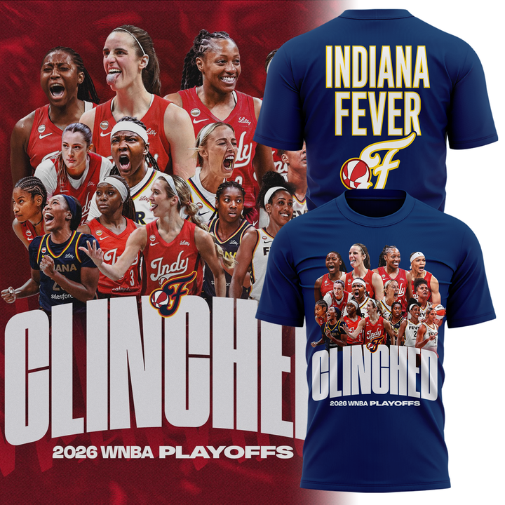 04.Indiana Fever PLAYOFFS 2026   T-shirt
