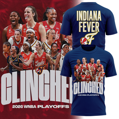 04.Indiana Fever PLAYOFFS 2026   T-shirt