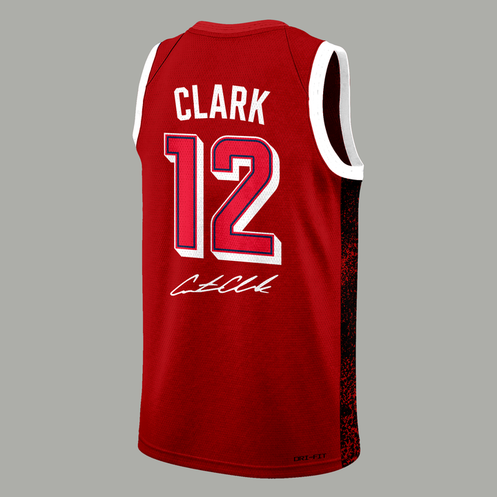 Caitlin Clark 12 USA Basketball Jersey 2026 -Signature