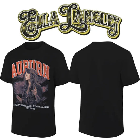 4. Auburn Tigers x Ella Langley – The Dandelion Tour 2026 Neville Arena Tee