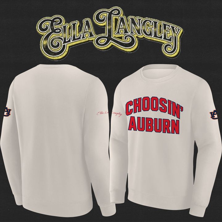 5. Auburn Tigers x Ella Langley – The Dandelion Tour 2026 Neville Arena Sweatshirt