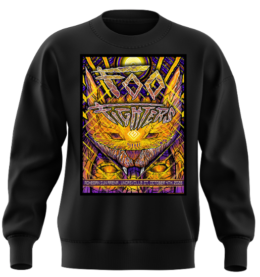 Foo Fighters Mohegan Sun Arena Uncasville CT 2026 Limited Edition sweat
