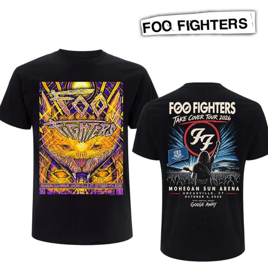 Foo Fighters Mohegan Sun Arena Uncasville CT 2026 Limited Edition T-Shirt_004