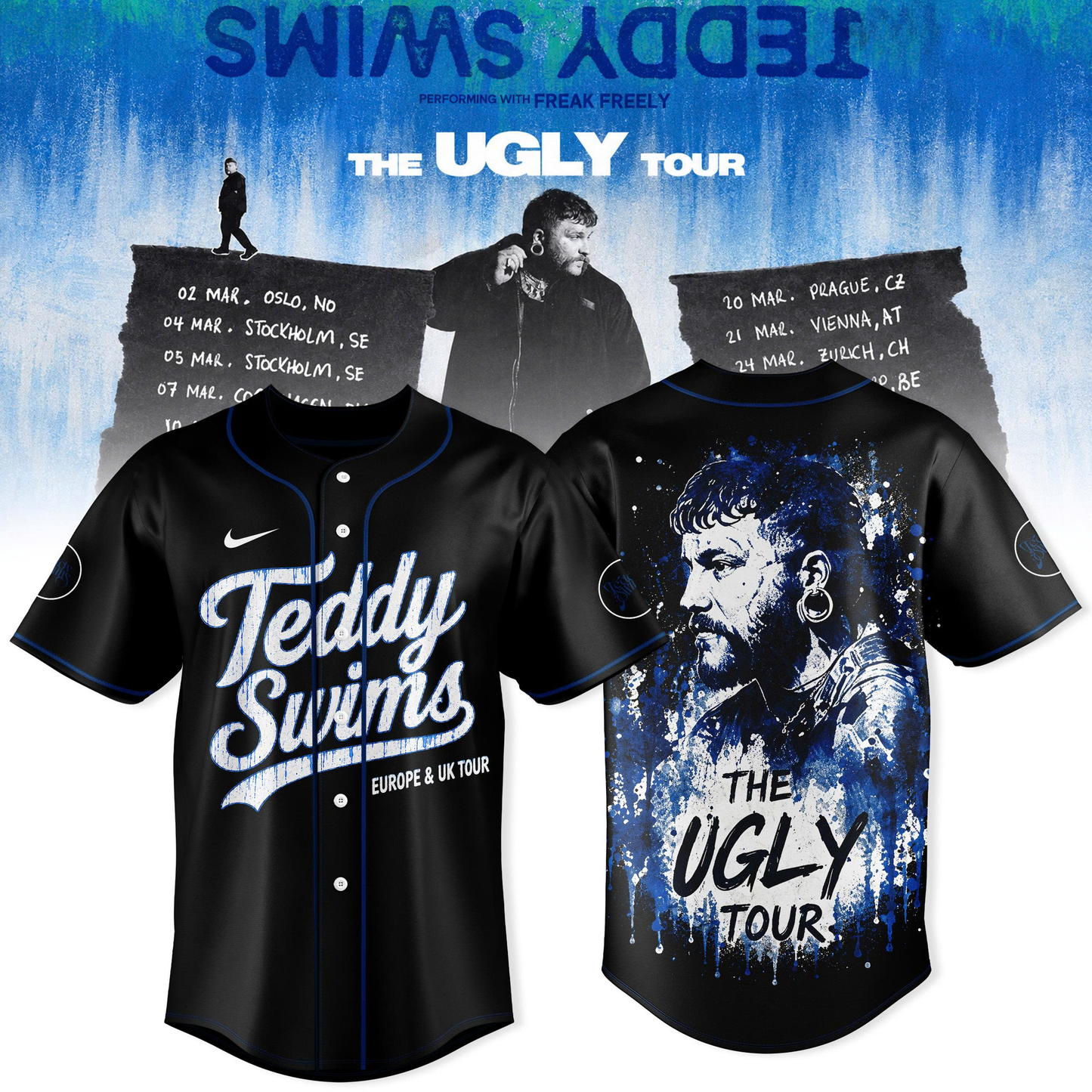 _  The Ugly Tour Europe &amp; UK '27 Jersey