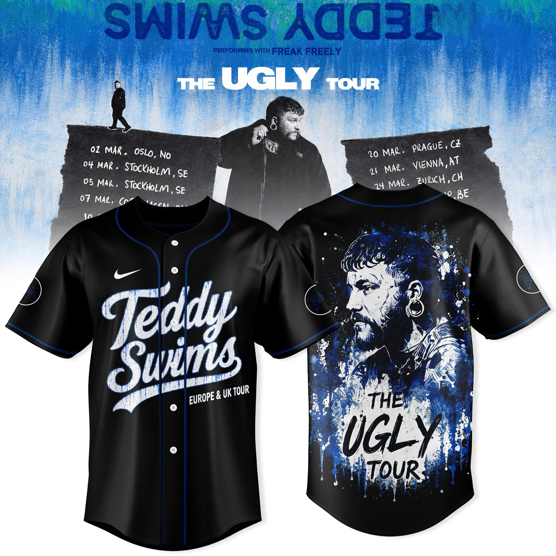 _  The Ugly Tour Europe &amp; UK '27 Jersey