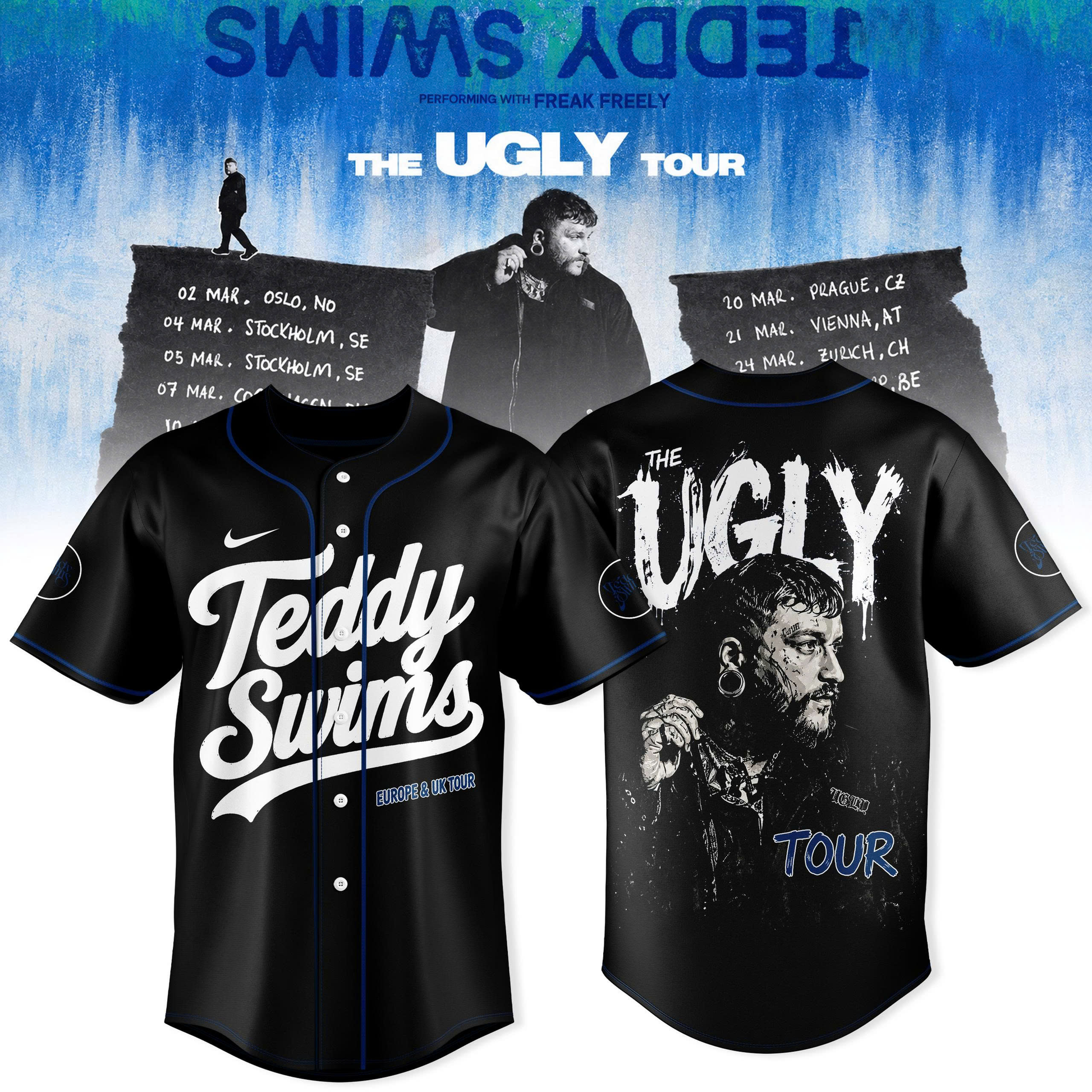 _  The Ugly Tour Europe &amp; UK '27 Jersey