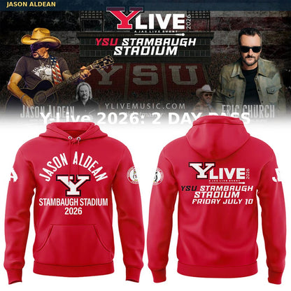 Limited Edition Y Live Stambaugh Stadium Hoodie 2026