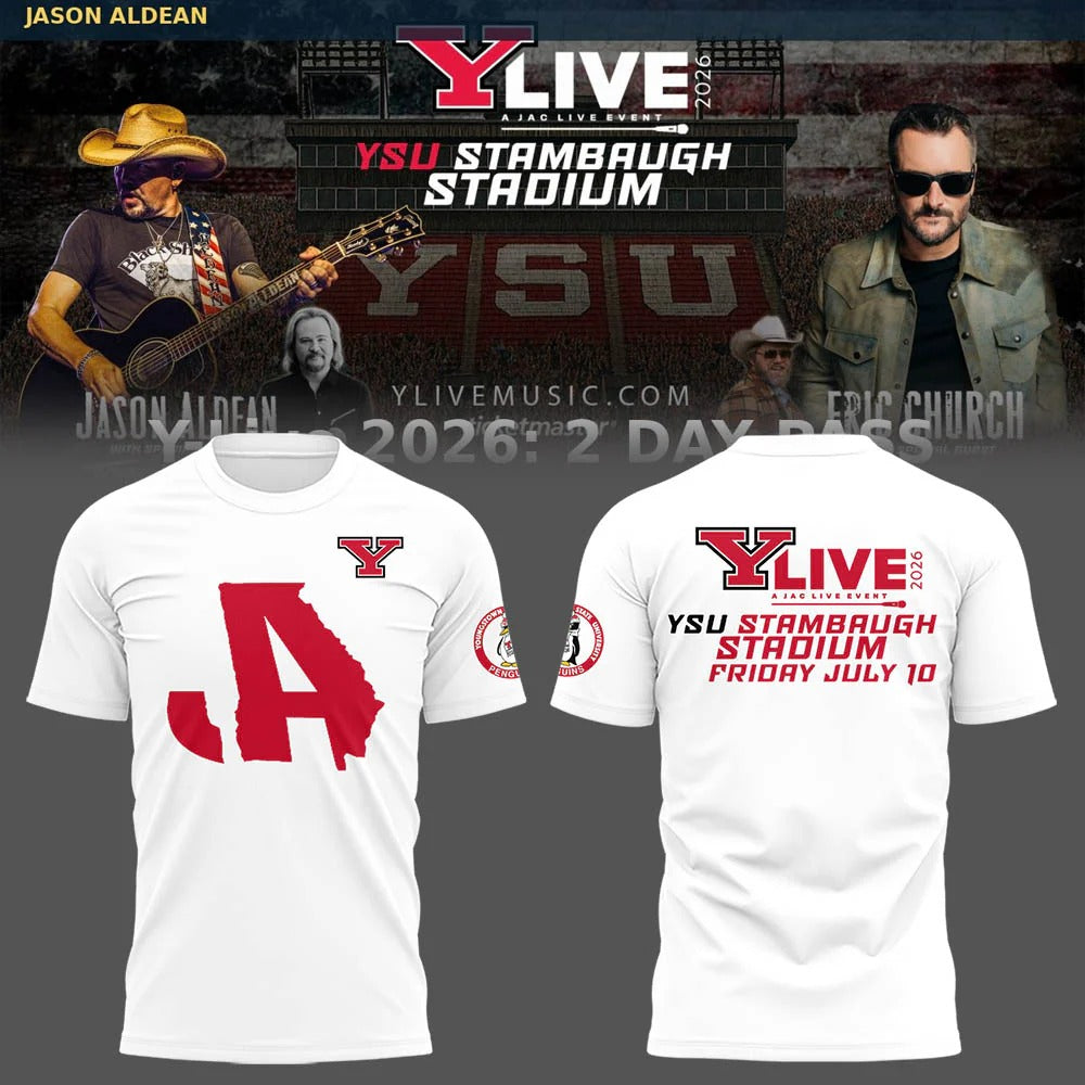 Limited Edition Y Live Stambaugh Stadium Tshirt 2026