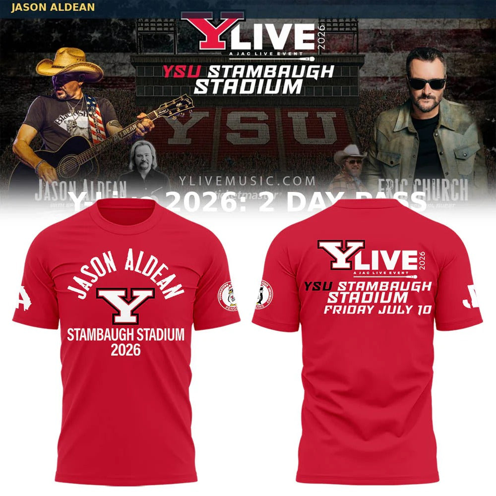 Limited Edition Y Live Stambaugh Stadium Tshirt 2026