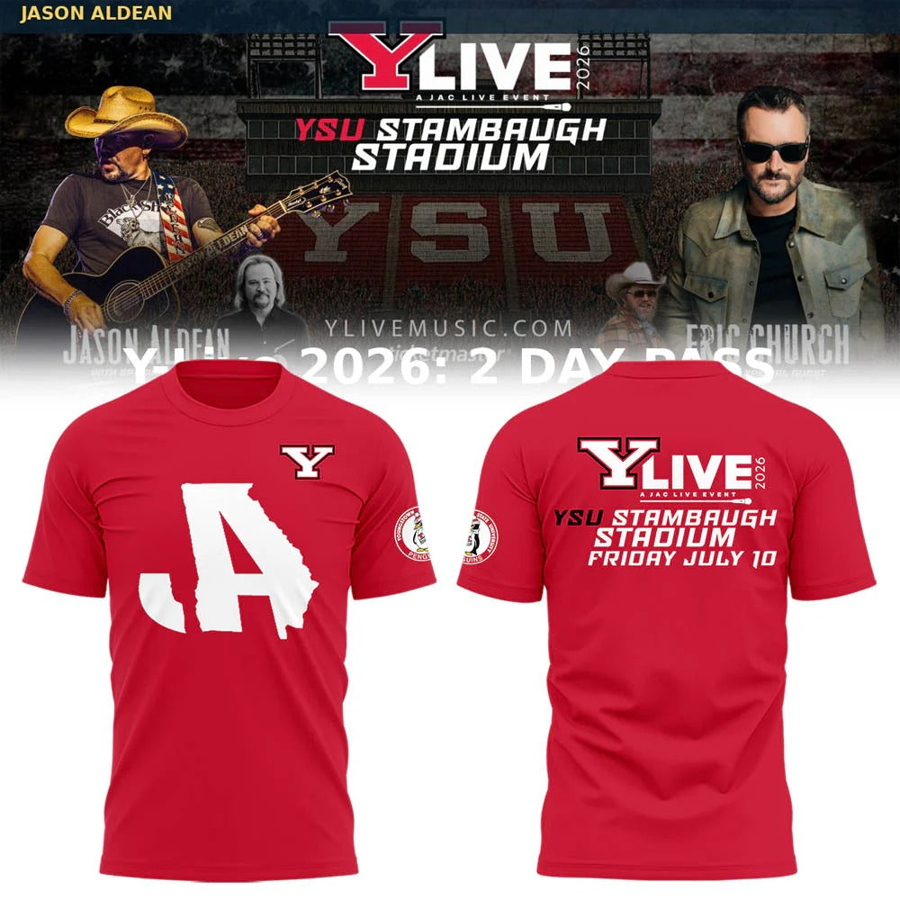 Limited Edition Y Live Stambaugh Stadium Tshirt 2026