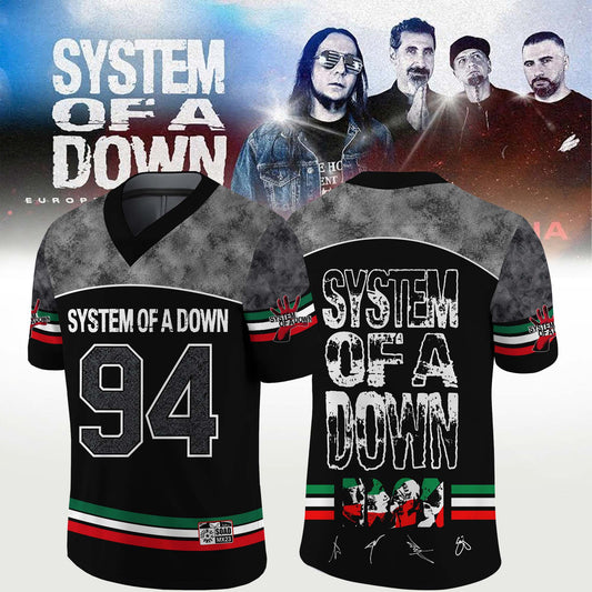 System of a Down signed Jersey 5