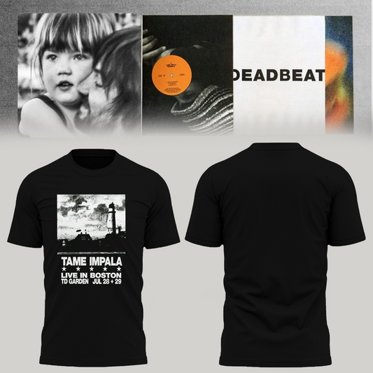 Tame Impala Deadbeat Tour AT TD Garden, Boston, MA  Tshirt
