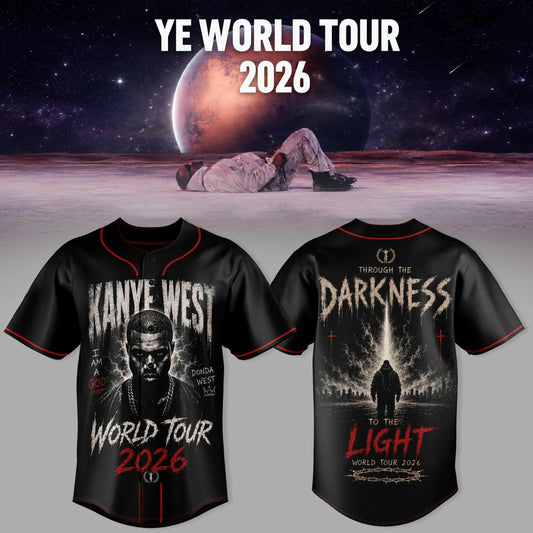 Bully Live Concert Tour 2026 Premium 3D Baseball Jersey - Concert Edition